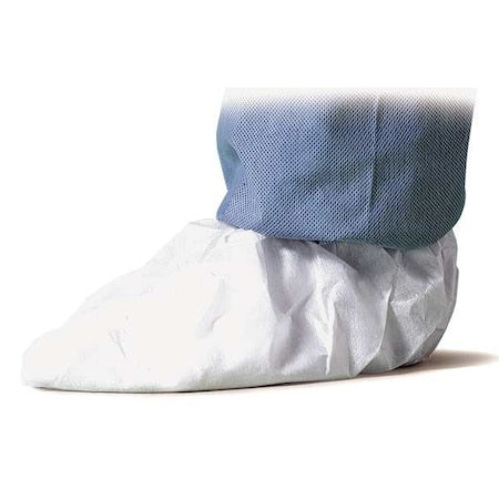 ProShield Disposable Shoe Cover, Spunbond Polypropylene, Slip Resistant Sole, XL, White, PK200