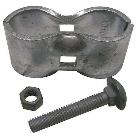 Panel Clamp, Steel, 1-3/8 In Dia.