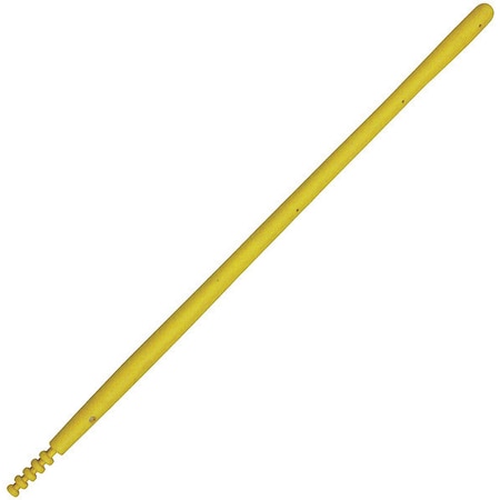 Shovel Handle, 47 in L Yellow Fiberglass; Polypropylene Handle