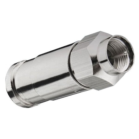 Coax Conn, F-Type, RG11 Reg/Tri/Quad, PK10