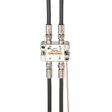 Cable Splitter, 3-Way, F-Type, 2.3 GHz