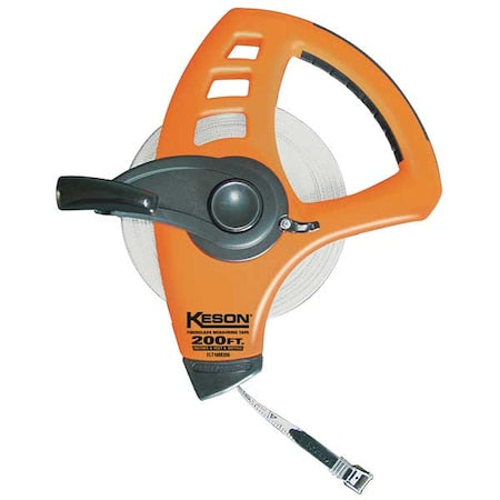 200 ft./60m Tape Measure, 1/2 in Blade