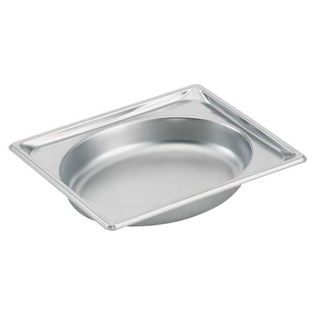 Steam Table Pans, Half Oval