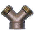 Hose Y Connector, 2 Way, GHT