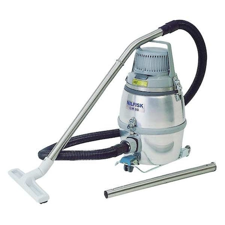 Industrial, Critical Area Vacuum, 2 1/4 gal, ULPA, 80 cfm, 1 1/2 hp