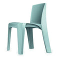 Stacking Chair, RazorBack Series, Polypropylene Gray