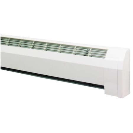 84-3/4"" Hydronic Baseboard Heater, White