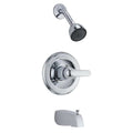 Faucet Tub & Shower Tub / Shower Faucet, Wall, Chrome