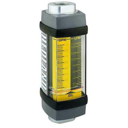 Flowmeter, 0.5-5.0 / 2-19 GPM/LPM