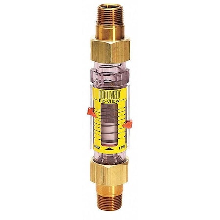 Flowmeter,3/4 MNPT, 1-16 GPM