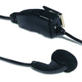 Headset, Earbud with In-Line PTT Mic