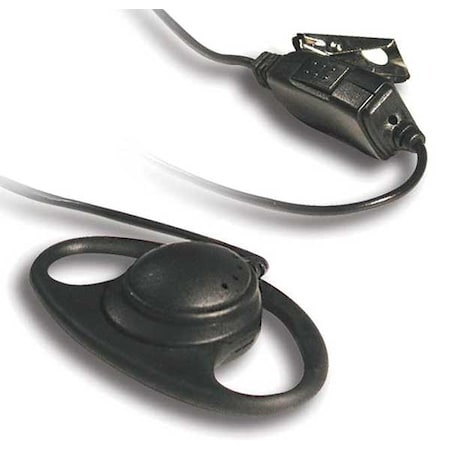Headset, Earbud with In-Line PTT Mic