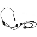 Headset, Over the Head, On Ear, Black