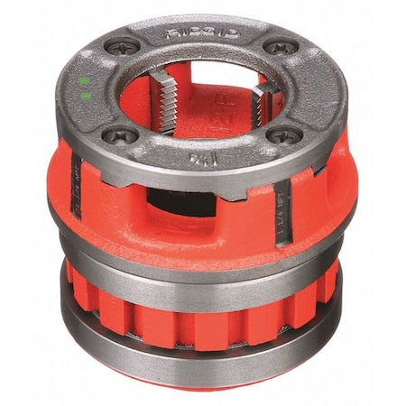 Pipe Threading Head, 1 1/4 In, RH, Alloy