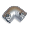 Elbow for 1-3/4 in Pipe, Cast Iron, Zinc-Plated, 3-3/8 in L, 1-3/4 in Inner Dia, 1-5/8 in Outer Dia
