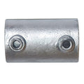 Structural Pipe Fitting, External Coupling, Cast Iron, 1.5 in Pipe Size, 50000 lb Tensile Strength