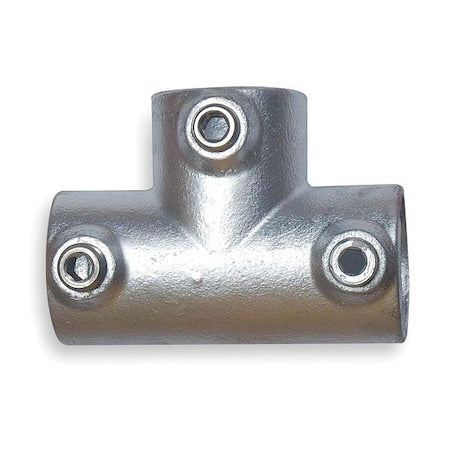 Structural Pipe Fitting, Tee, Cast Iron, 1 in Pipe Size, 50000 lb Tensile Strength