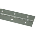 Piano Hinge, Steel, Full Surface Mounting, 1 in Leaf W x 72 in Leaf H, Steel