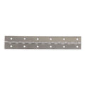 Piano Hinge, Aluminum, Full Surface Mounting, 1 in Leaf W x 72 in Leaf H, Aluminum