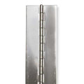 Piano Hinge, Stainless Steel, Full Surface Mounting, 1 in Leaf W x 36 in Leaf H, Stainless steel