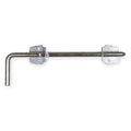 Cane Bolt, 1/2 In. W, Silver