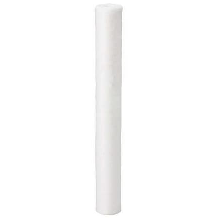 Solid Filter Cartridge, 10 gpm, 1 Micron, 2-1/2" O.D., 20 in H