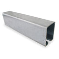 Steel Track, 8 ft L, 1 3/4 W, 2 1/4 in H, 450 lb Weight Capacity