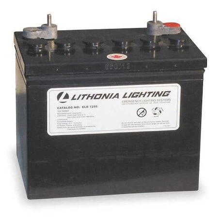 Battery, 6V, 16hr, 4 3/16in, Male Tab