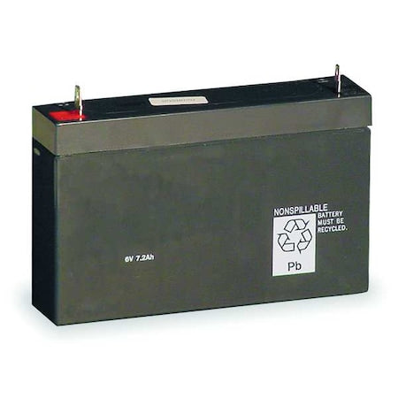 Battery, Lead Calcium, 6V, 6.5A/HR.