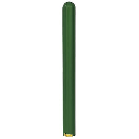 Post Sleeve, 4 In Dia., 56 In H, Green