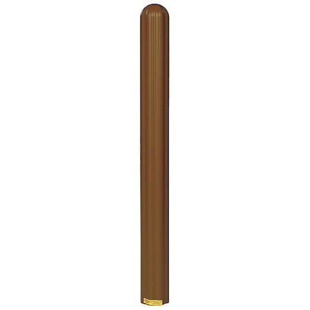 Post Sleeve, 4 In Dia., 56 In H, Brown
