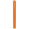 Post Sleeve, 4 In Dia., 56 In H, Orange