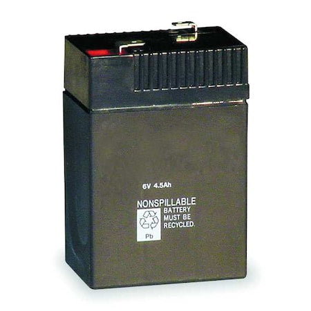 Battery,Lead Calcium,6V,4A/HR.