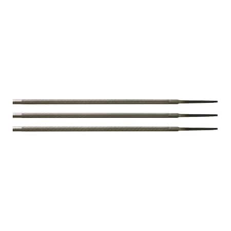 7/32" x 8" Round Knurl Cut Chainsaw File - 3 Files per Bag