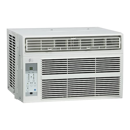 Window AC 6000 BTU13.251612 inLxWxH, 115V AC, 16 in W.