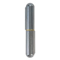 Lift-Off Hinge, Aluminum, Weld-On Mounting, 1 in Leaf W x 5 29/32 in Leaf H, Mill Stainless Steel