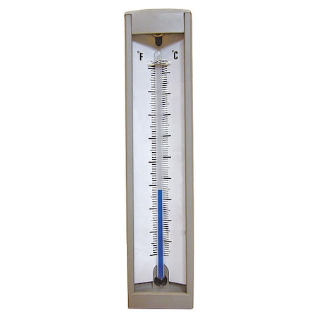 Compact Thermometer, 20 to 120 F, Back