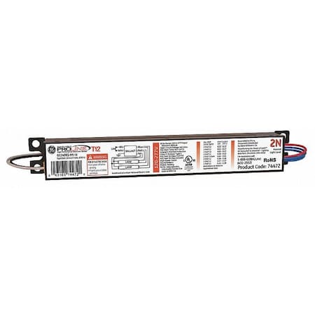 GE LIGHTING 28 to 75 Watts, 1 or 2 Lamps, Electronic Ballast