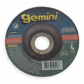 Depressed Center Cut-Off Wheel, Type 27, 7 in Dia, 0.045 in Thick, 7/8 in Arbor Hole Size, 24 Grit