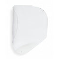 Face Shield Visor, Clear Visor, 9-1/2" Height, Anti-Fog ; Anti-Scratch Lens, Headgear: Black