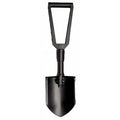 14 ga Round Point Foldable Shovel, Steel Blade, 9-3/8 in L, Black