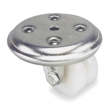 Dual Wheel Caster, Nylon, 2 in., 350 lb.