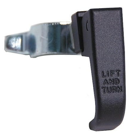 Compression Latch, Nonlock, Bl Powder Coat