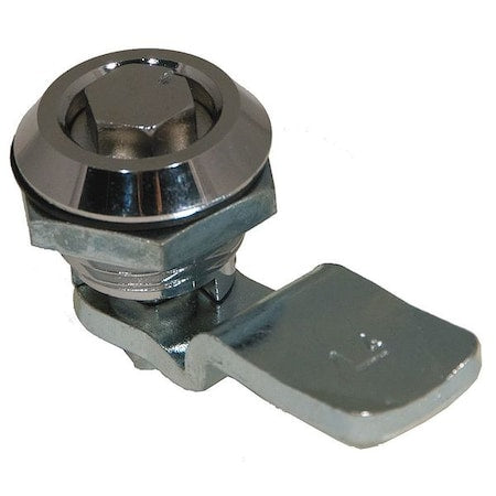 Cam Latch, Keyed, Polished Chrome