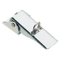 Draw Latch, Padlockable, Natural, Catch/Latch Length: 27/32"