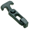 Draw Latch, Nonlocking, Black, Adjustable: NO