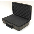 Black Protective Case, 12"L x 8"W x 3-3/4"D