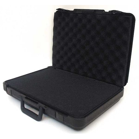 Black Protective Case, 17"L x 12"W x 3-1/4"D