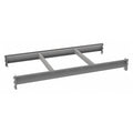 Shelf, 24 in D, 48 in W, Industrial Gray