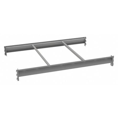 Shelf, 36 in D, 48 in W, Industrial Gray